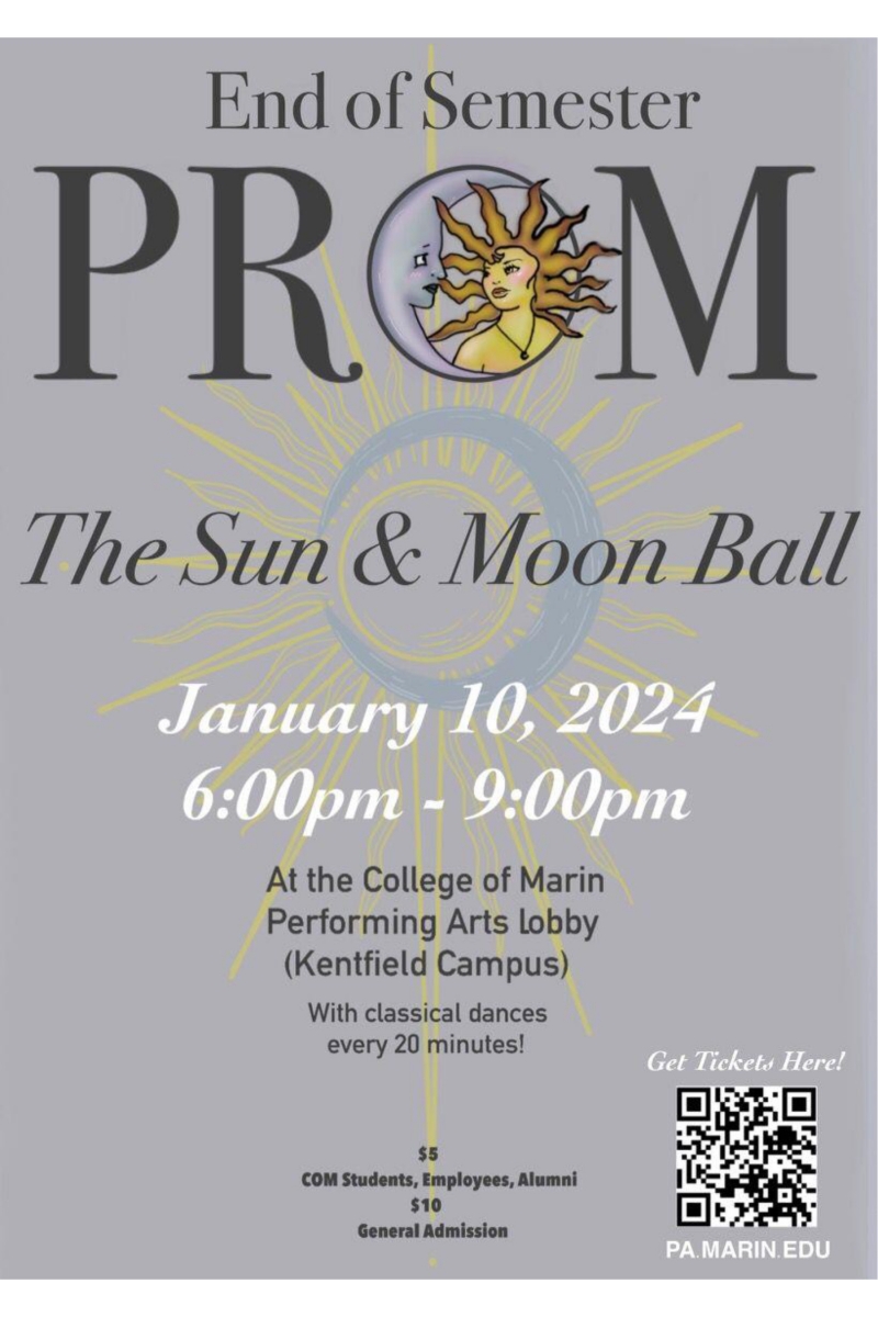 The Sun & Moon Ball poster design by Drama Club