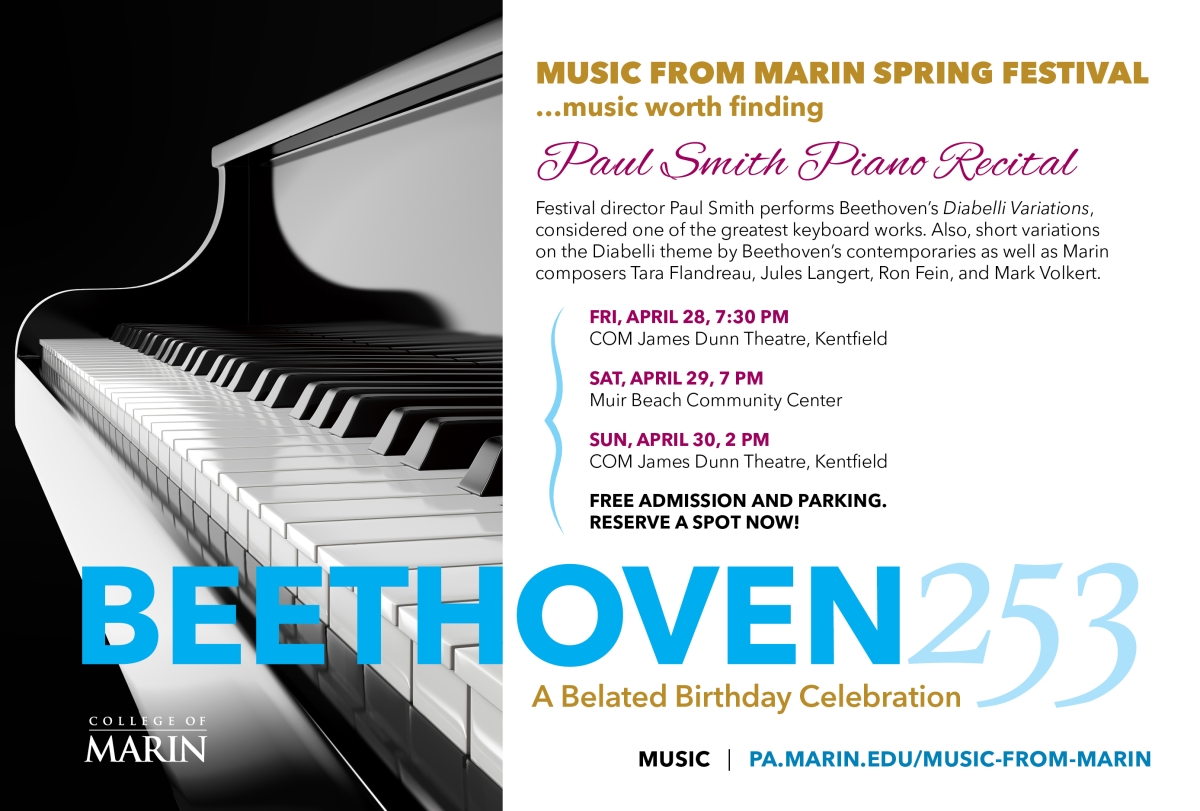 Paul Smith Piano Recital e flyer