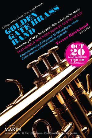 Golden Gate Brass Band Poster