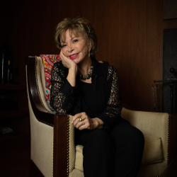 Isabel-Allende-on-armchair