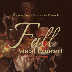 Fall Vocal Concert