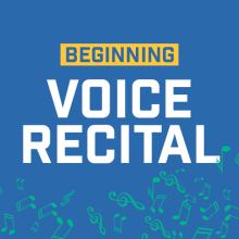 Beginning Voice Recital